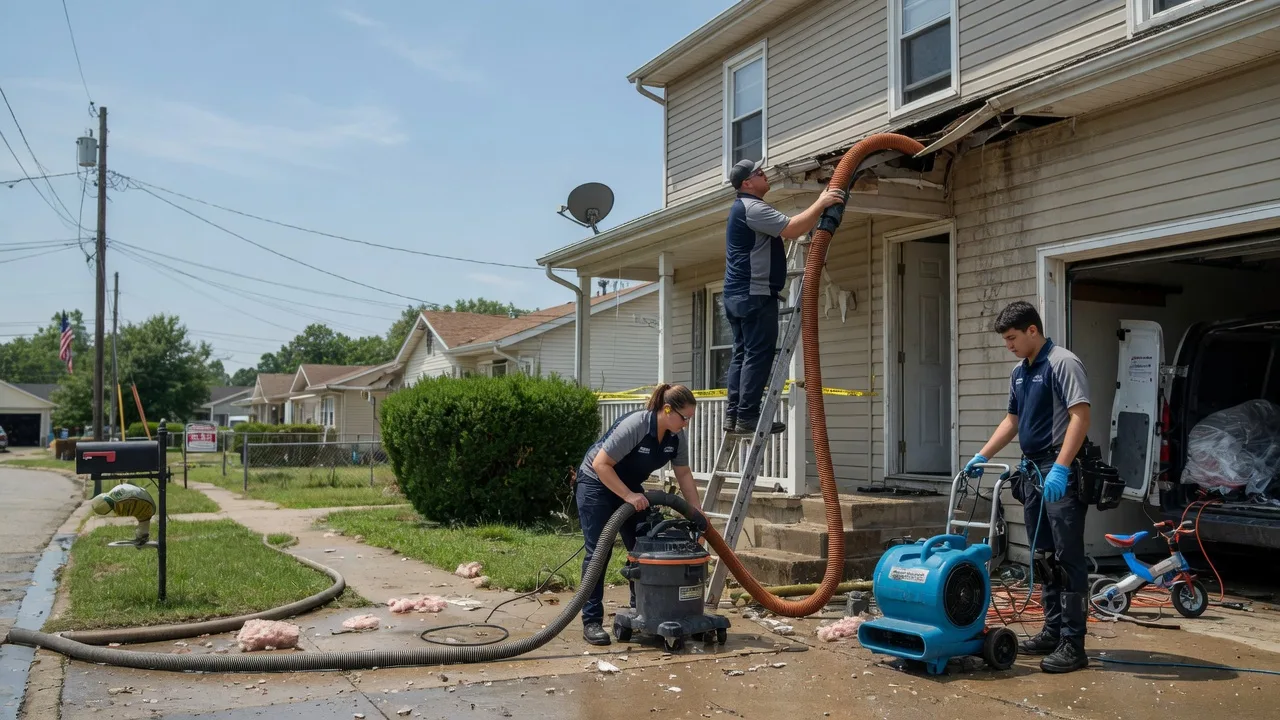 Water Damage Restoration in Osgood, IN near me